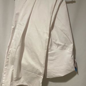Maternity Cherokee scrub pants size L NWT white